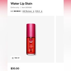 Clarins Lip Water Stain